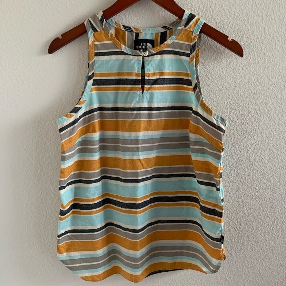 The North Face Striped Cotton Tank Small